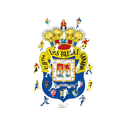 Las Palmas Logo - Holzpuzzle