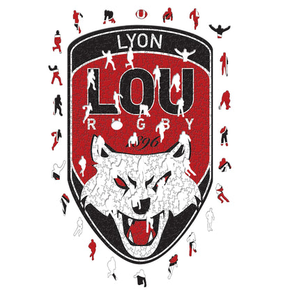 Lyon Logo - Holzpuzzle