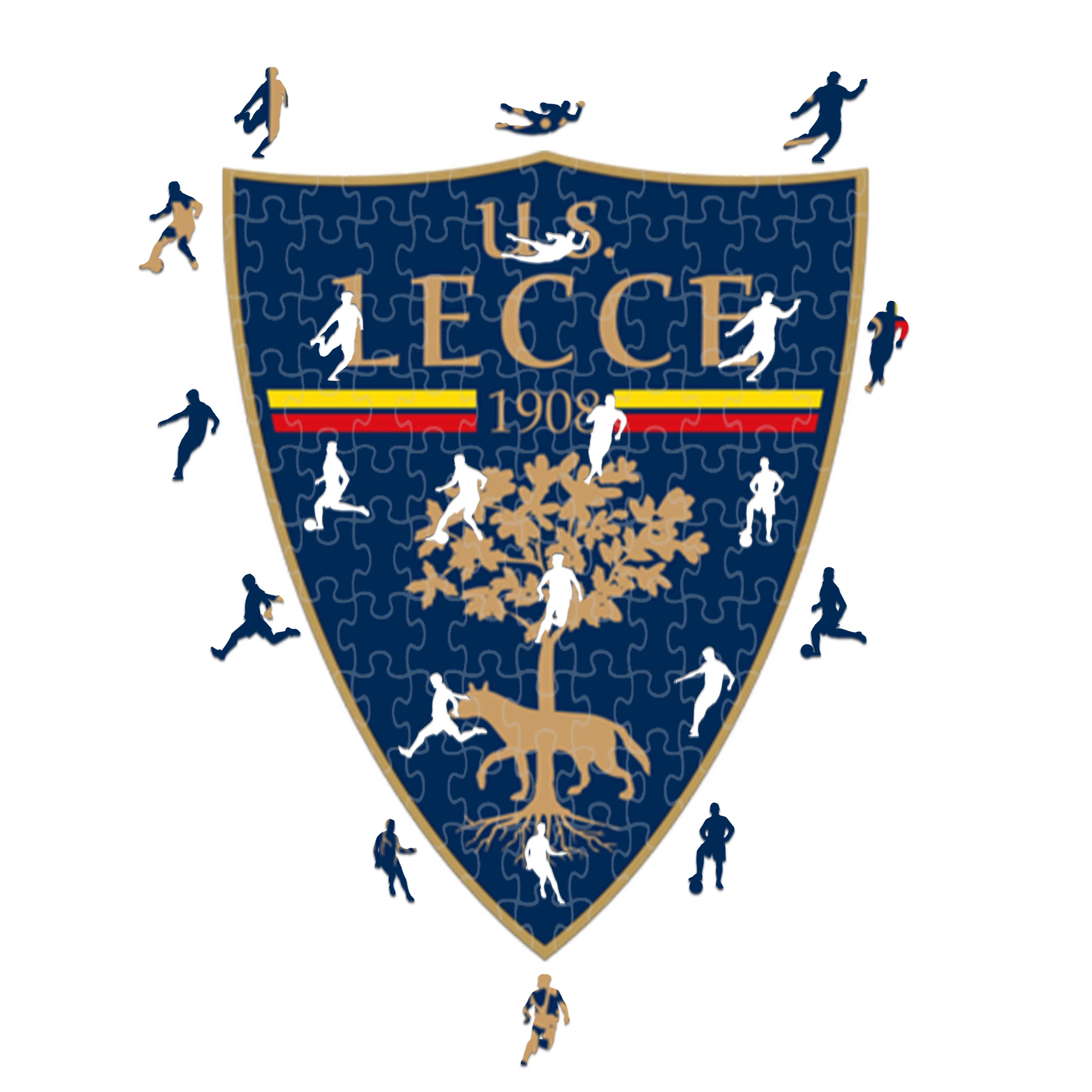 Lecce Logo - Wooden Puzzle