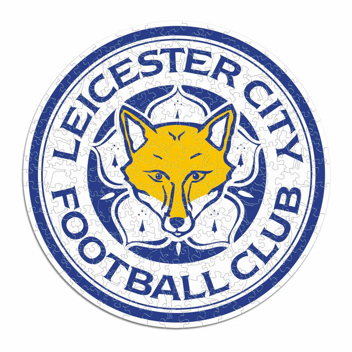 Logotipo del Leicester City FC - Rompecabezas de madera