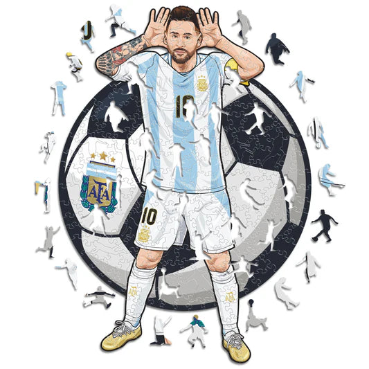 Lionel Messi - Wooden Puzzle