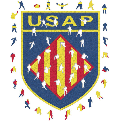 USAP-Logo - Holzpuzzle