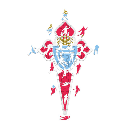 Celta Vigo Logo - Holzpuzzle