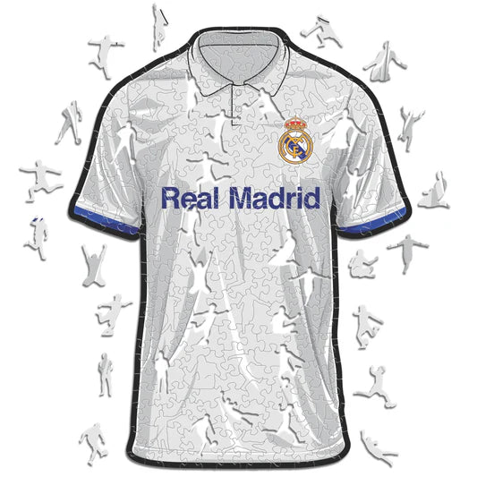 Real Madrid Maillot - Wooden Puzzle