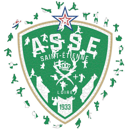 Saint-Etienne - Holzpuzzle