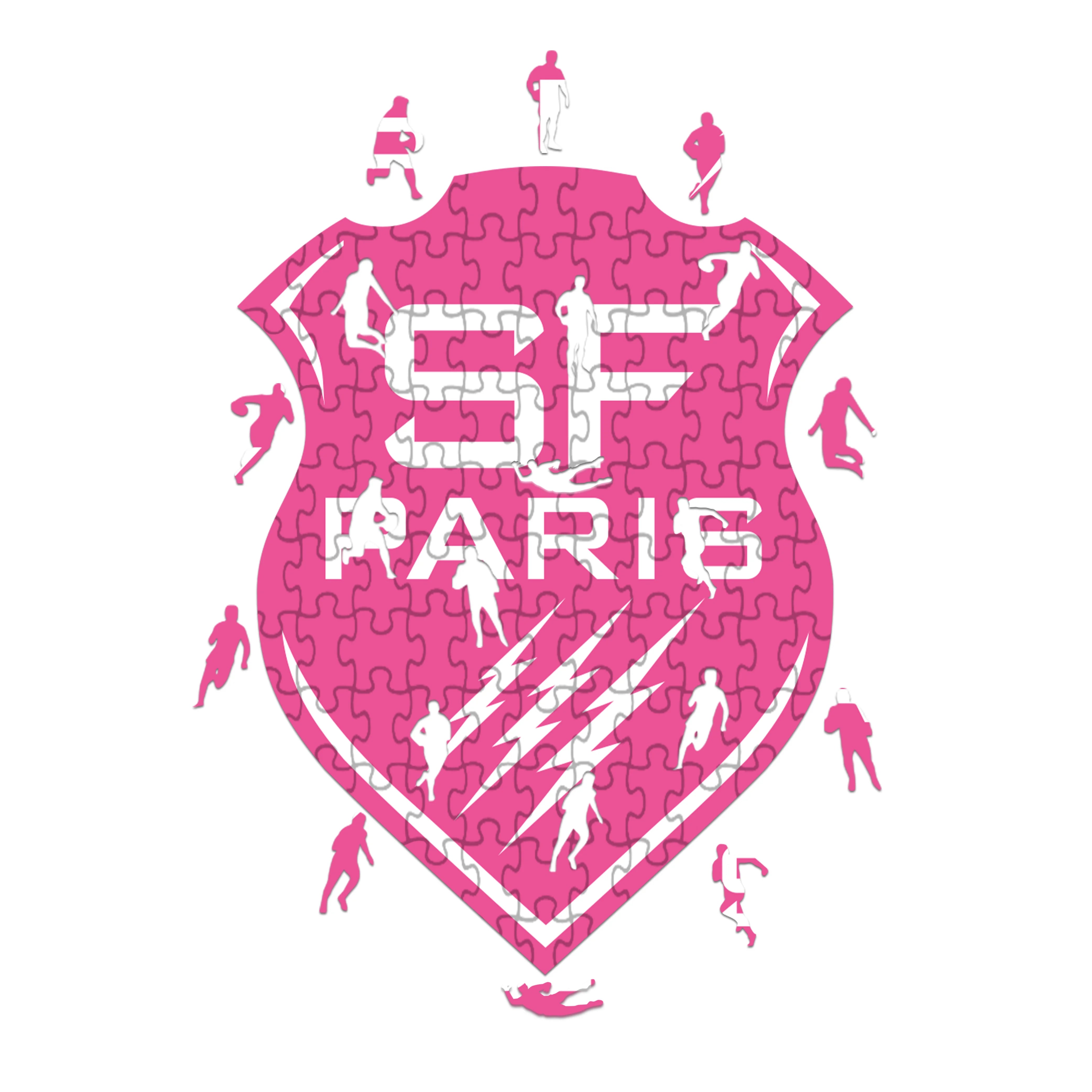 Logo SF Paris - Puzzle in legno