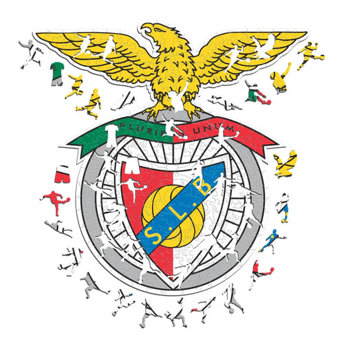 Benfica-Logo - Holzpuzzle