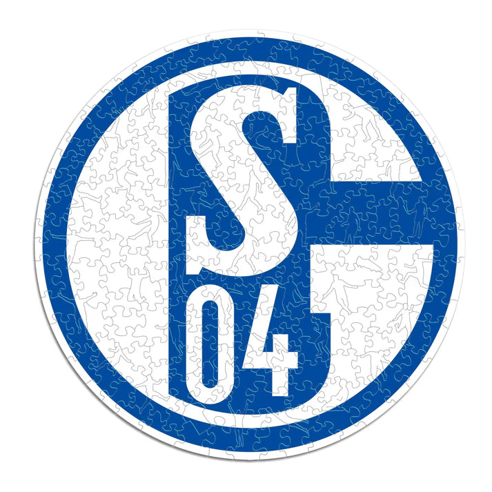FC Schalke 04 Logo - Holzpuzzle