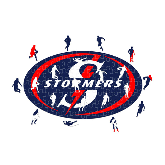 Logo Stormers - Puzzle in Legno