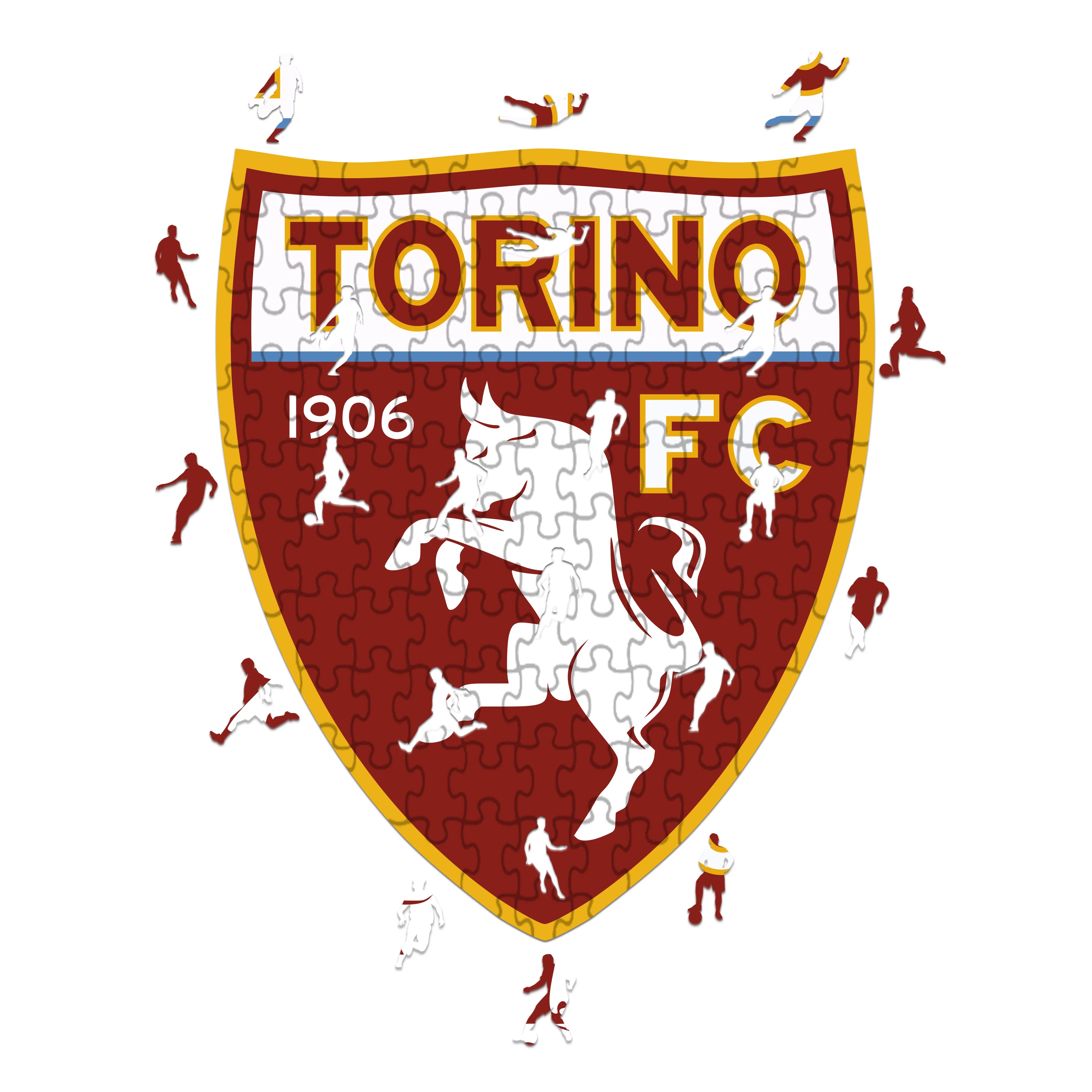 Torino Logo - Wooden Puzzle