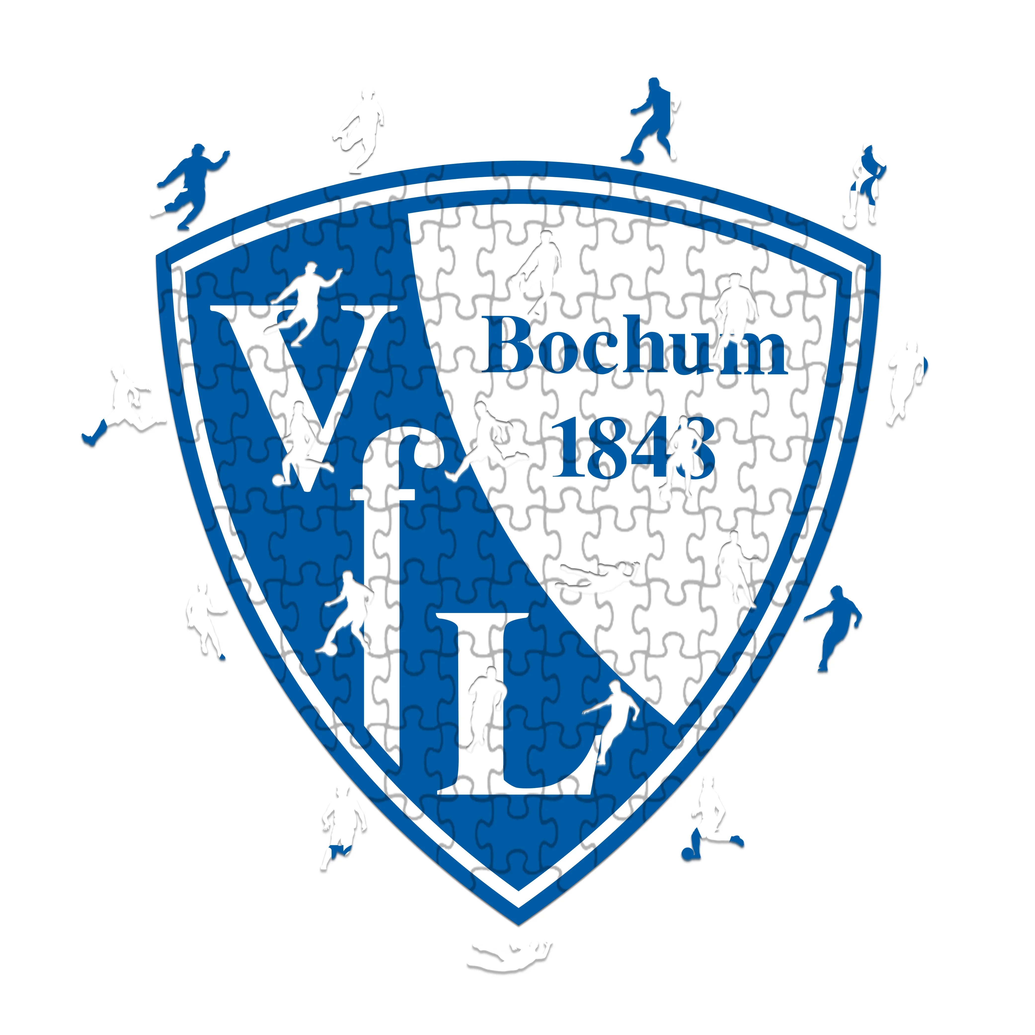 Bochum Logo - Wooden Puzzle