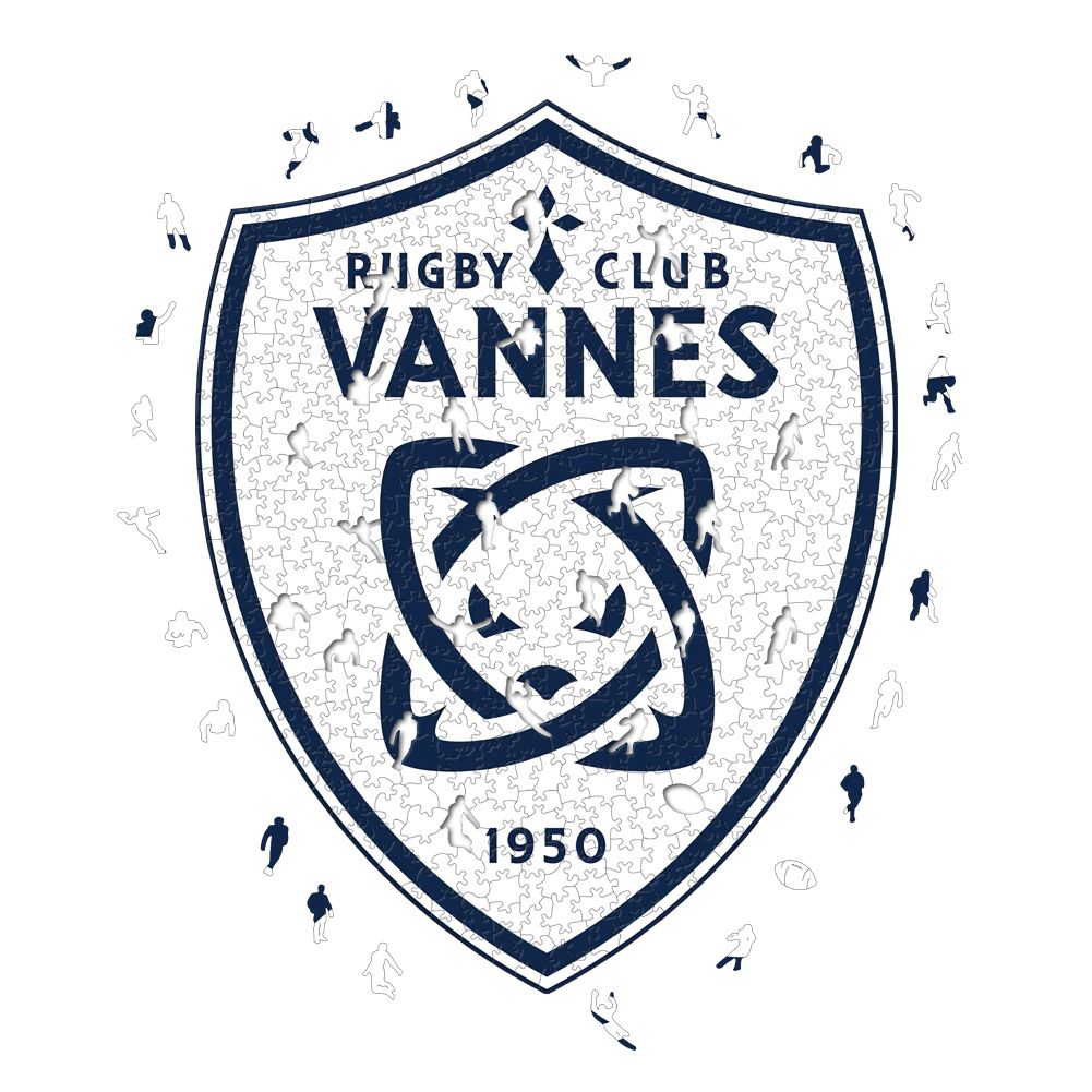 Vannes Logo - Holzpuzzle