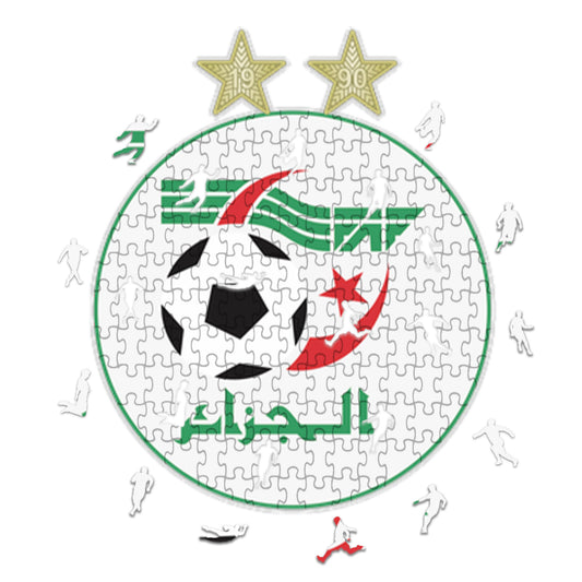 Logo Algeria - Puzzle in legno