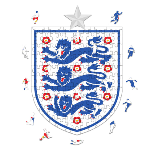 Angleterre Logo - Holzpuzzle