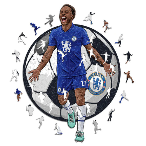 Raheem Sterling - Holzpuzzle