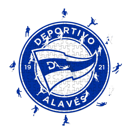 Deportivo Alaves - Puzzle di legno