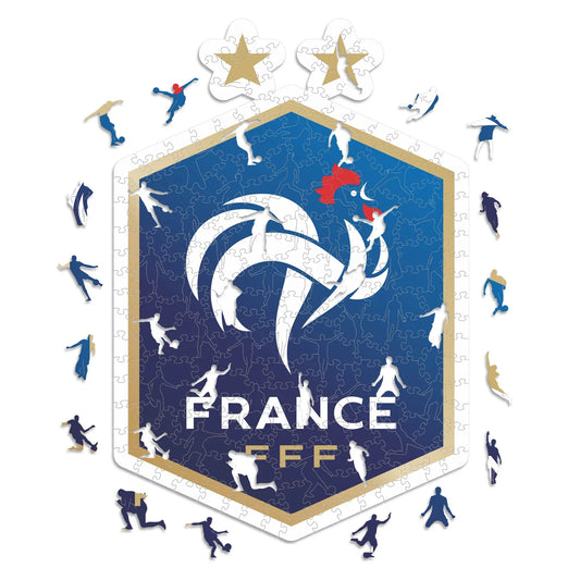 Logo Francia - Puzzle in legno