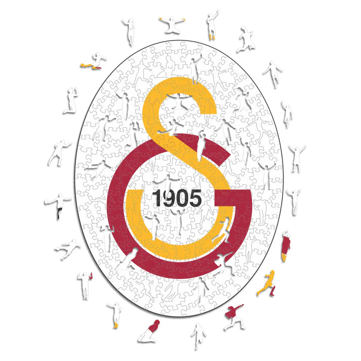 Galatasaray S.K Logo - Holzpuzzle