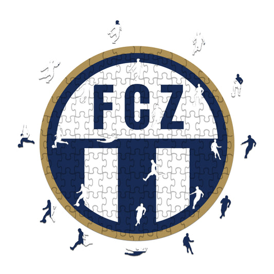 Logo del Football Club Zurich - Puzzle in legno
