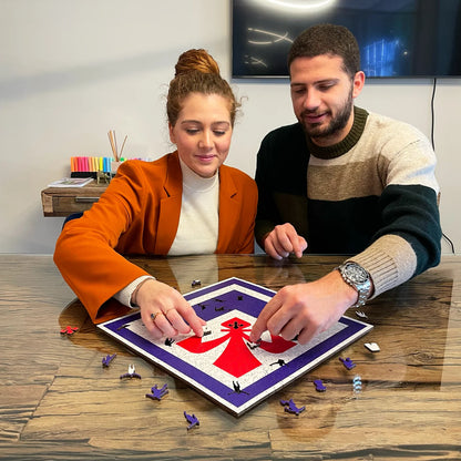 ACF Fiorentina Logo - Holzpuzzle
