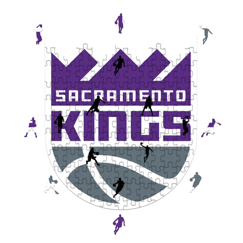 Logo de Sacramento Kings - Rompecabezas de Madera