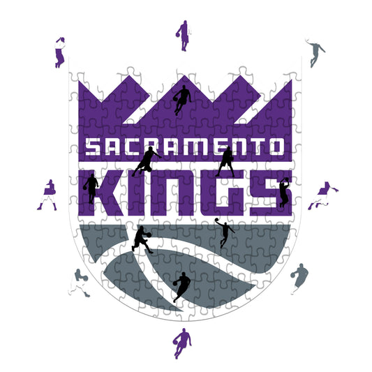 Logo Sacramento King - Puzzle in Legno
