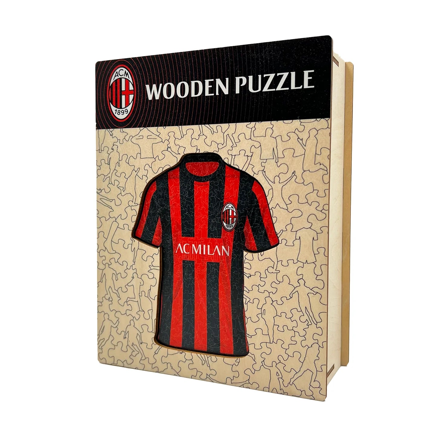 AC Milan Maillot - Wooden Puzzle