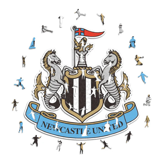 Logo del Newcastle United - Puzzle in legno