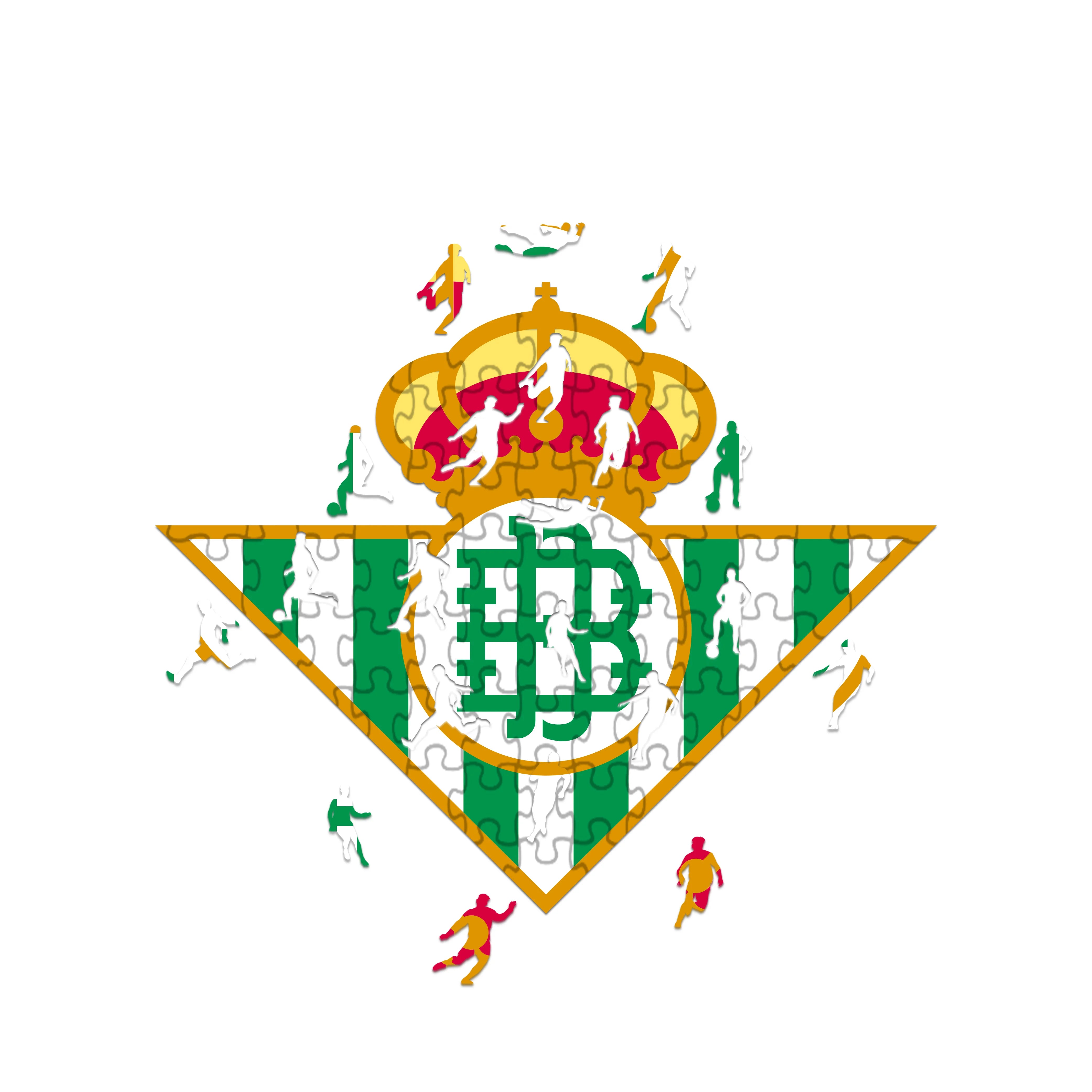 Betis Logo - Wooden Puzzle