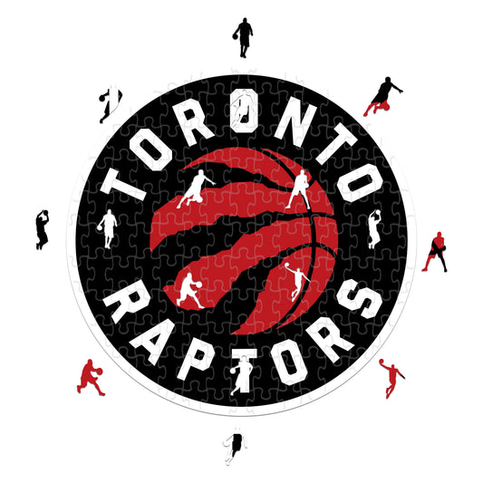 Logo Toronto Raptors - Puzzle in Legno