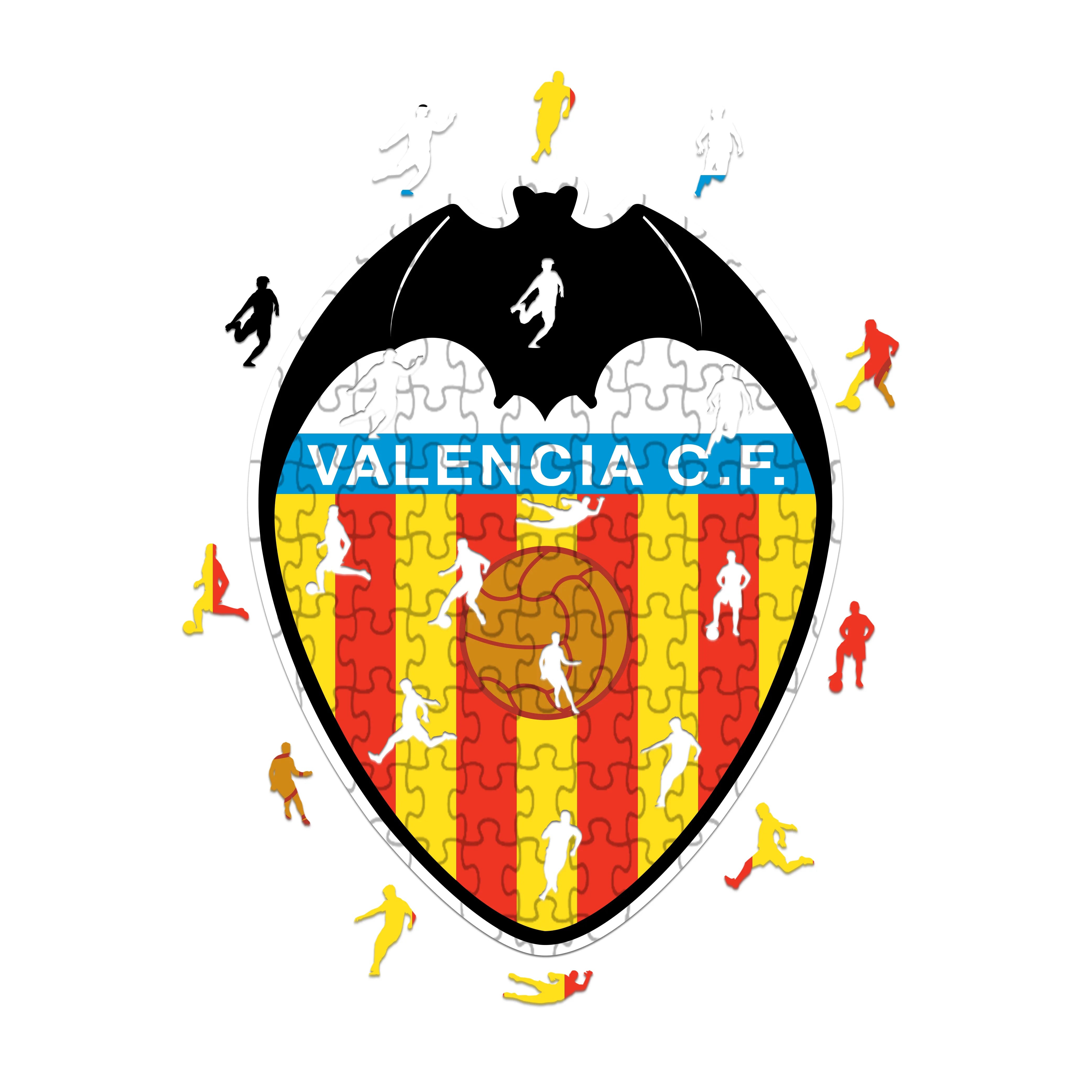 Valencia Logo - Wooden Puzzle